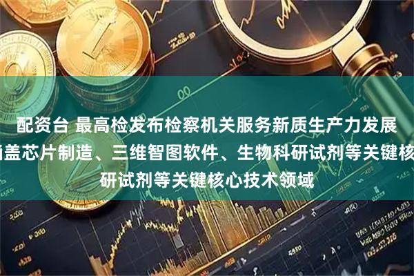 配资台 最高检发布检察机关服务新质生产力发展典型案例 涵盖芯片制造、三维智图软件、生物科研试剂等关键核心技术领域
