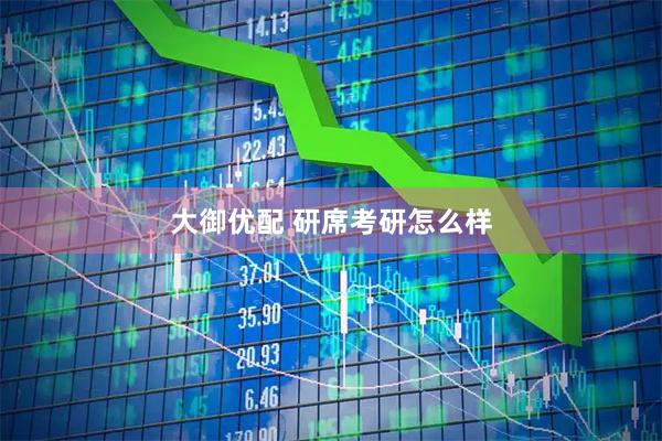 大御优配 研席考研怎么样