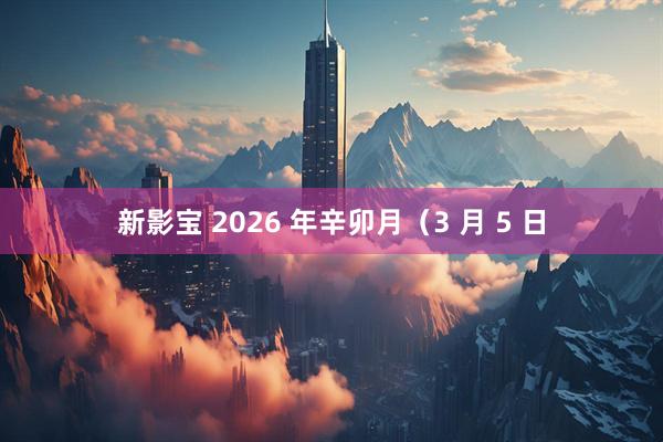 新影宝 2026 年辛卯月（3 月 5 日