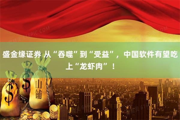 盛金缘证券 从“吞噬”到“受益”，中国软件有望吃上“龙虾肉” ！