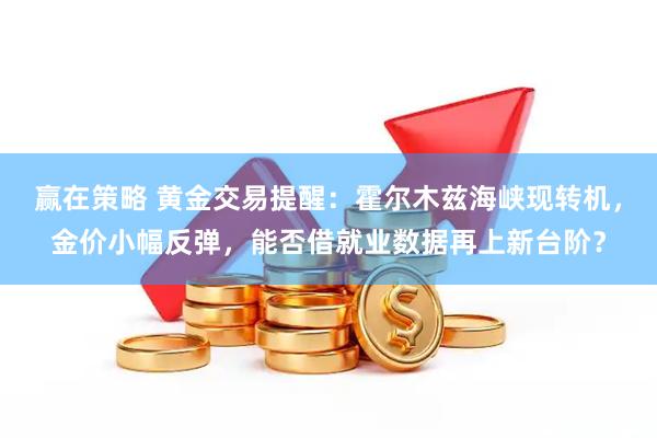 赢在策略 黄金交易提醒：霍尔木兹海峡现转机，金价小幅反弹，能否借就业数据再上新台阶？